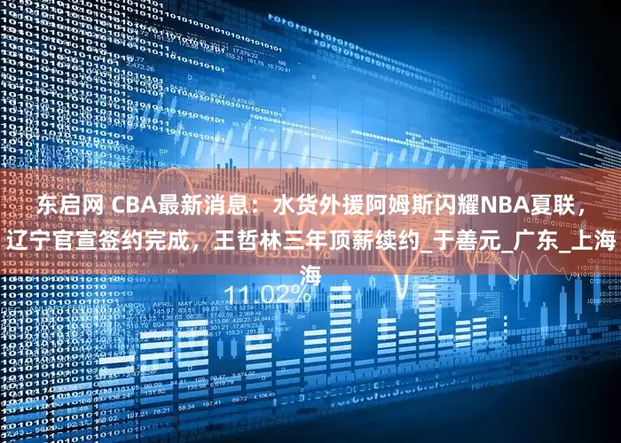 东启网 CBA最新消息：水货外援阿姆斯闪耀NBA夏联，辽宁官宣签约完成，王哲林三年顶薪续约_于善元_广东_上海